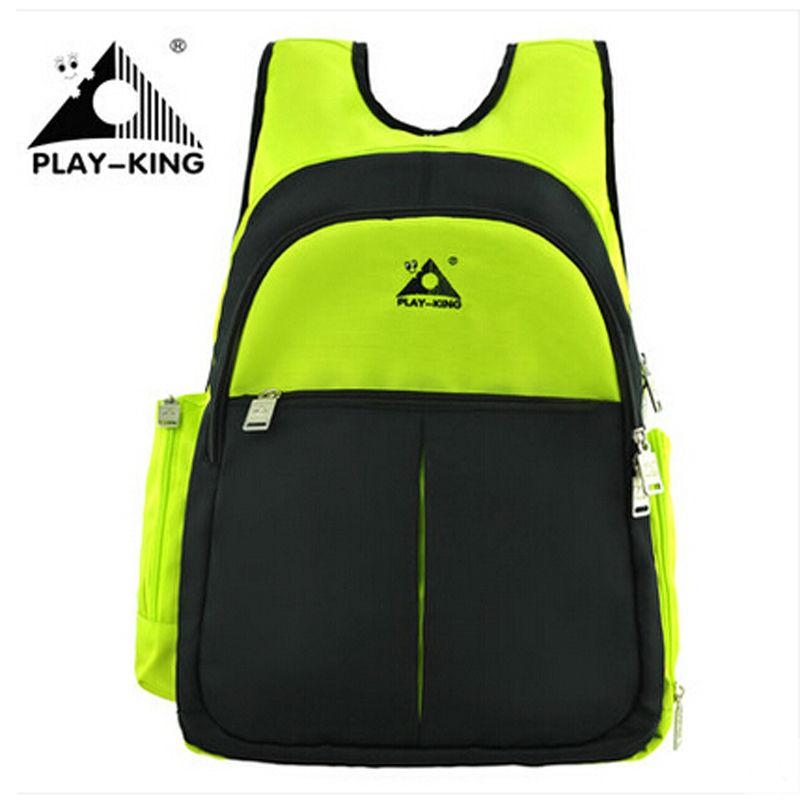 

PLAYKING Mochila Feminina Men Travel Bags Sport Bag Rainproof Outdoor Camping Hiking Backpack Nylon Bags for School Functional, Black