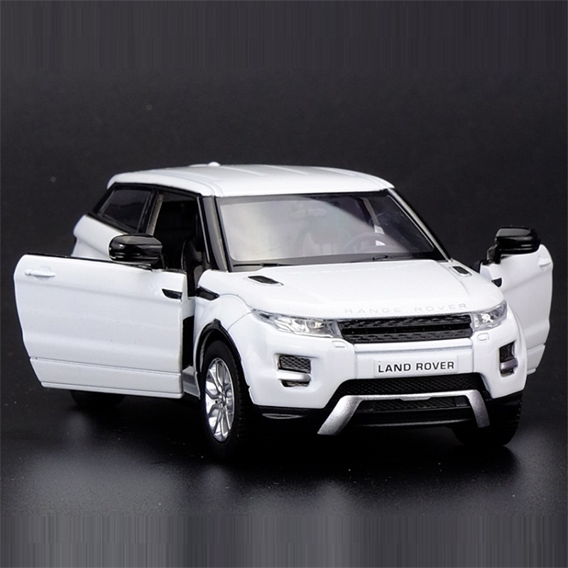 

High Simulation Exquisite Die-casts&Toy Vehicles: RMZ city Car Styling Evoque Luxury SUV 1:36 Alloy Car Model Pull Back Car Y200109