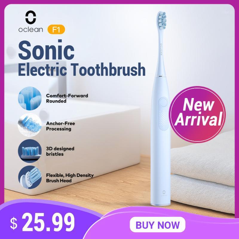 

Oclean F1 Sonic Electric Toothbrush IPX7 Waterproof Smart Toothbrush Fast Charging Three Brushing Modes for Adult Global Version1
