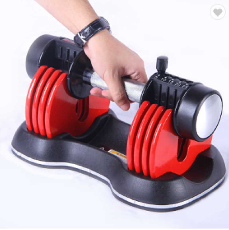 

25lbs Adjustable Dumbbell Set from China for Bodybuilding, Blue