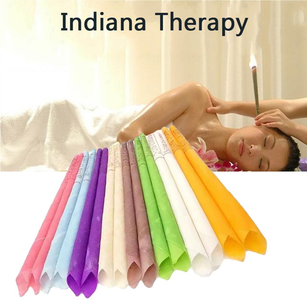 

10pcs Ear Candles Healthy Care Ear Aromatherapy Treatment Ear Wax Removal Cleaner Ears Coning Indiana Therapy Fragrance Candling