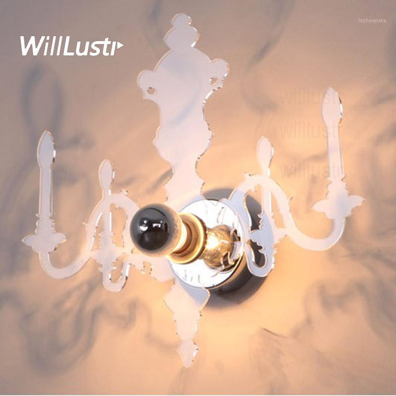 

LOUIS Candle Wall Sconce Lamp Modern Transparent Red Black Acrylic PMMA France Design Hotel Bar Cafe Restaurant 5D Light Fixture1