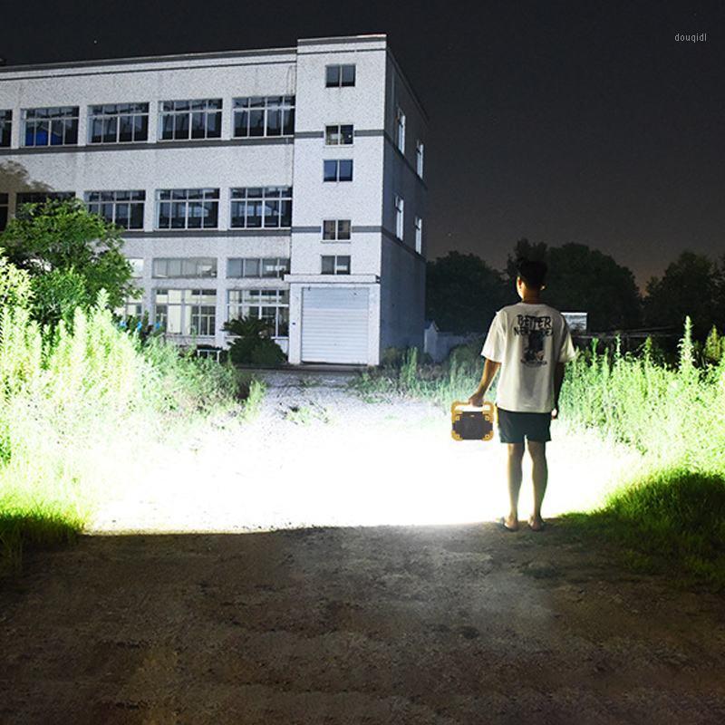 

20W LED COB Solar Work Light Waterproof USB Rechargeable Floodlight Spotlight Outdoor Camping Emergency Lantern Torch Portable1