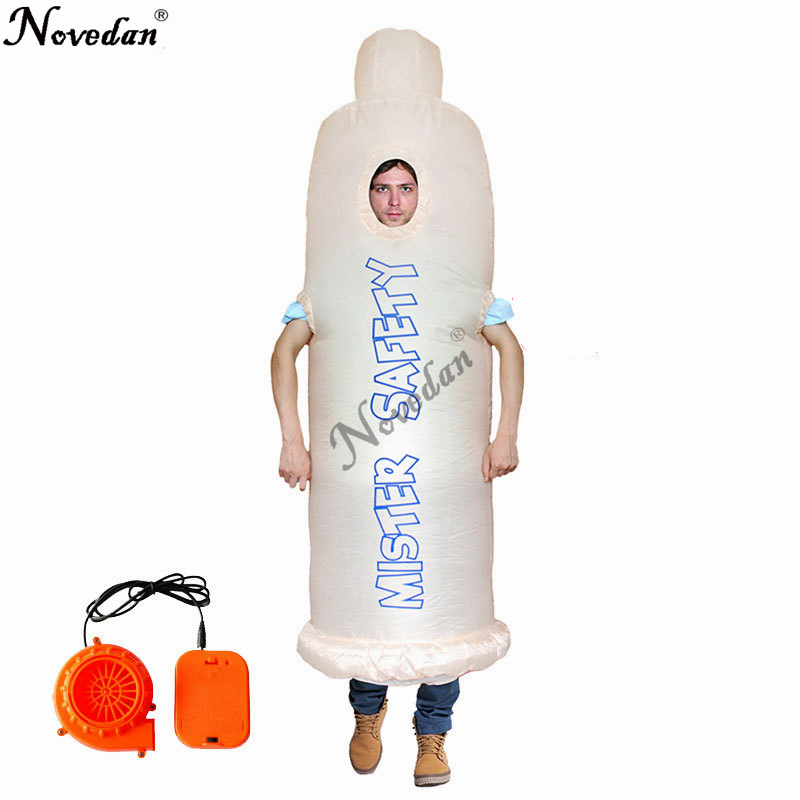 Anime Costumes 2022 Adult Halloween Costume For Men Women Sexy Inflatable Willy Penis Anime Dick Jumpsuit Funny Cosplay Dre-image-751417245