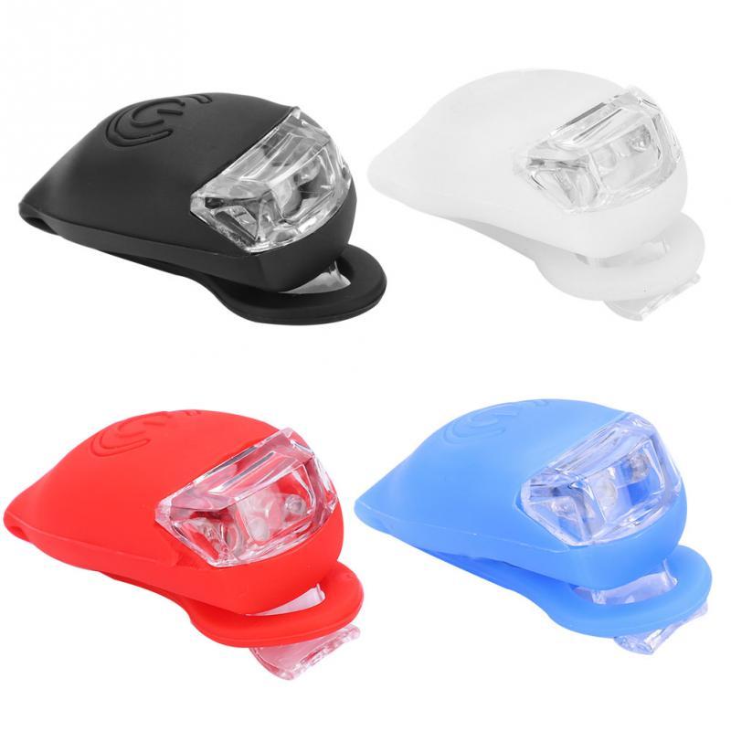 

Bicycle Light Waterproof Silicone Front/Rear LED Warning Light 4 Colors Bike Flash Lamp Bicycle Accessories