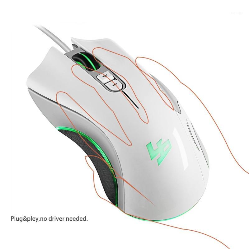 

5D 250-4000 DPI 5V 100mA 4 Buttons LED USB Port Interface Wired Optical Gaming Mouse Black White Orange1