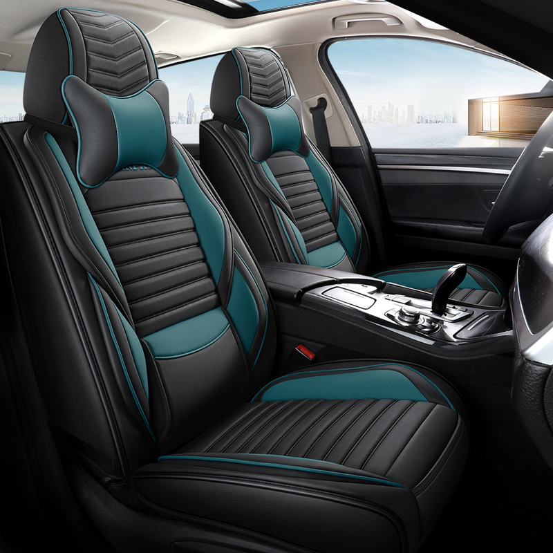 Coussin de siège de voiture en cuir PU pour BMW 1 3 4 5 X1 X3 X4 X5 GT 320i M 330i SUV Spécial Fit la plupart des sièges de voiture universels Ho