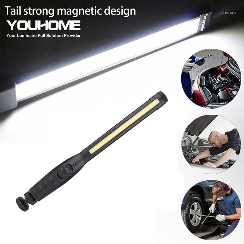 

Portable COB Worklamp LED waterproof 360° Magnetic Hanging HookLamp Bar Light USB Rechargeable 18650 for Camping Car Repairing1