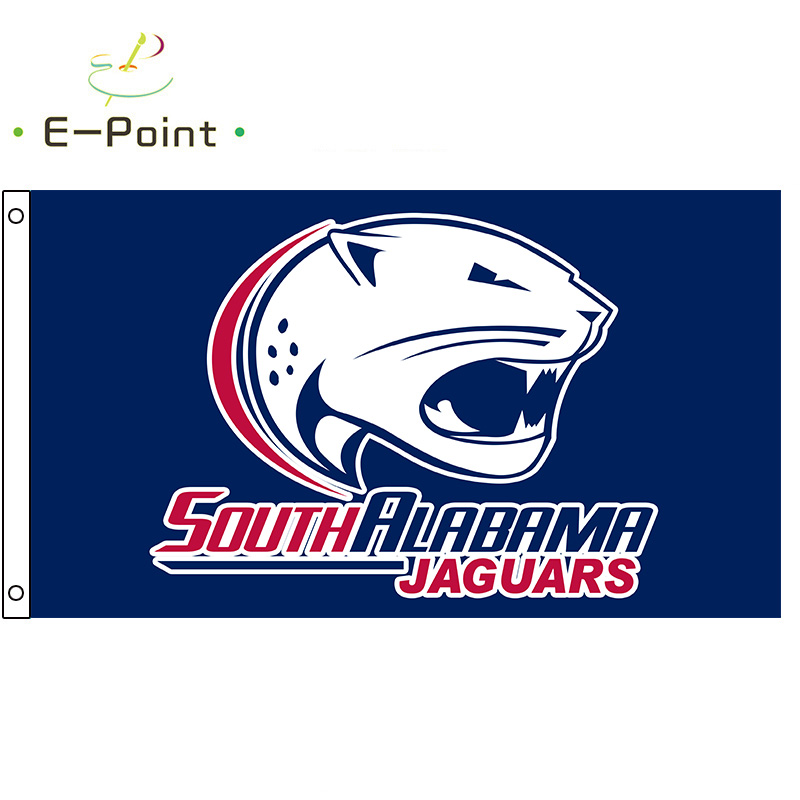 

NCAA South Alabama Jaguars Flag 3*5ft (90cm*150cm) Polyester flag Banner decoration flying home & garden flag Festive gifts