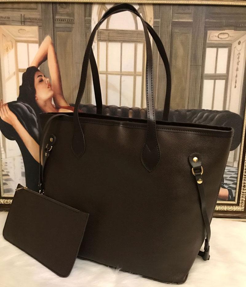 

Fashion Women Shoulder Bag Classic Women Purse With Wallet New Womens Handbags New Lady Fashion handbag Tote Bags V-1213#, Brown flower