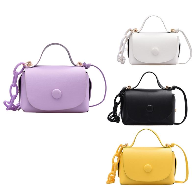 

Messenger Bag PU Women Waterproof Ladies Shoulder Bag Wallet Cosmetic Handbag, Yellow