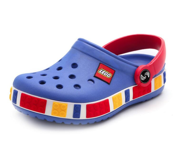

Summer Brand New Rubber mules summer kids sandals croc slippers shoes Beach outdoor shoes flip flop breathable Hole Shoes, Yellow