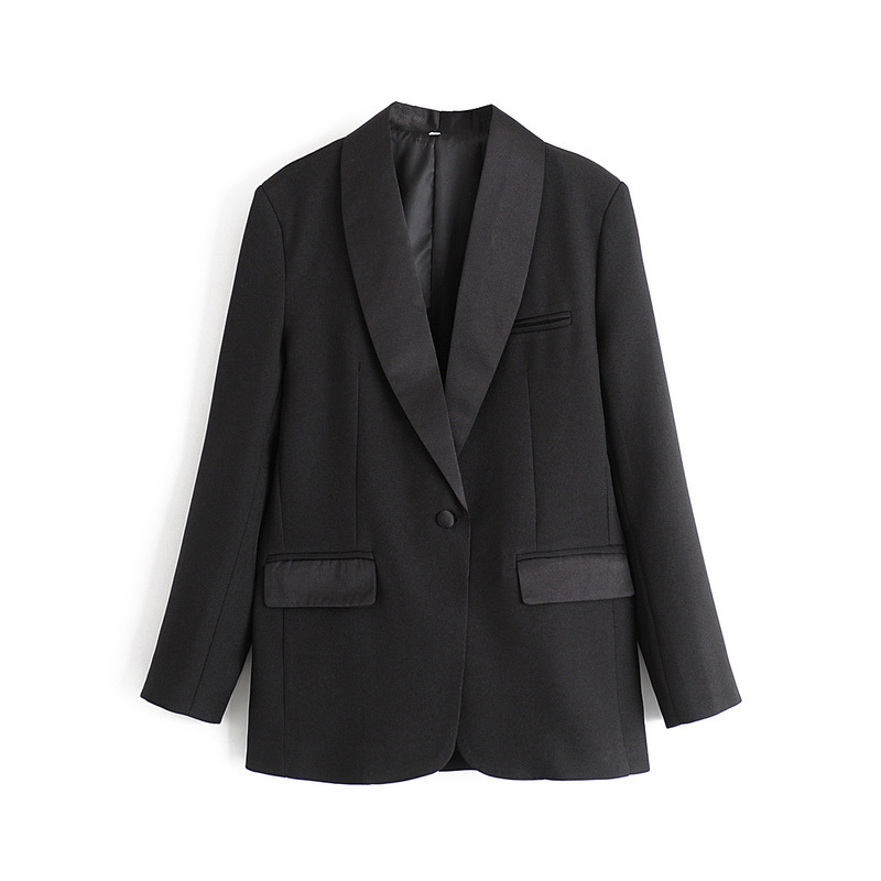 

2021 New Dt 27607, Summer Europe and the United States Women' Suit Jacket Lapel Gown Type Woman 29yp, See chart