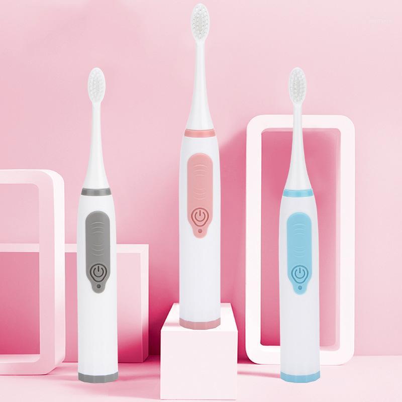 

Sonic Electric Toothbrush Adult Waterproof Automatic Toothbrush Household Battery powered Teeth Brush1