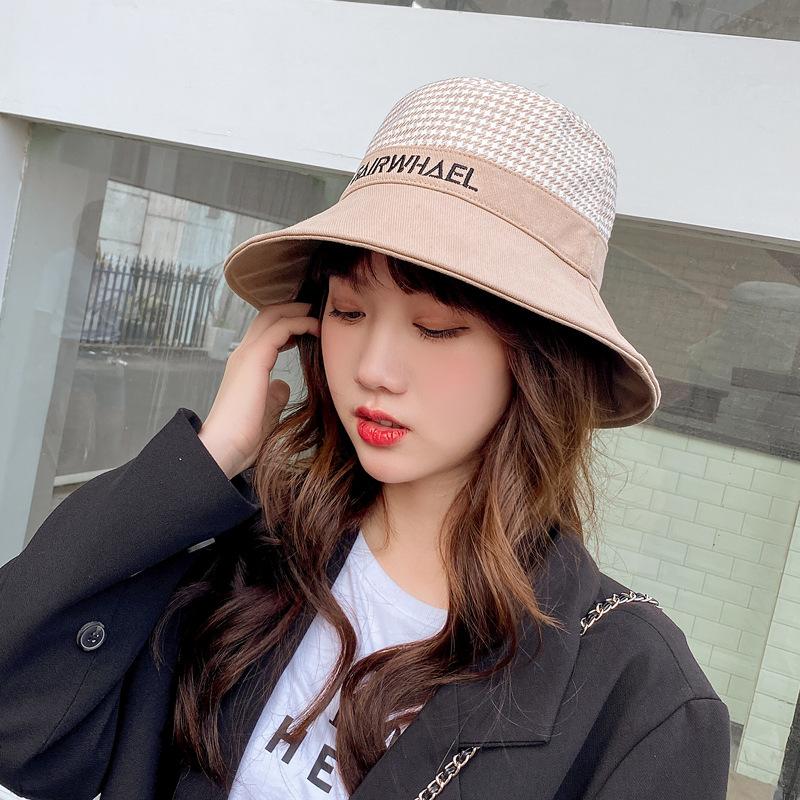 

Fisherman's Hat Women's mesh pattern autumn and winter fashion trend versatile literature and art adjustable net red hat woman