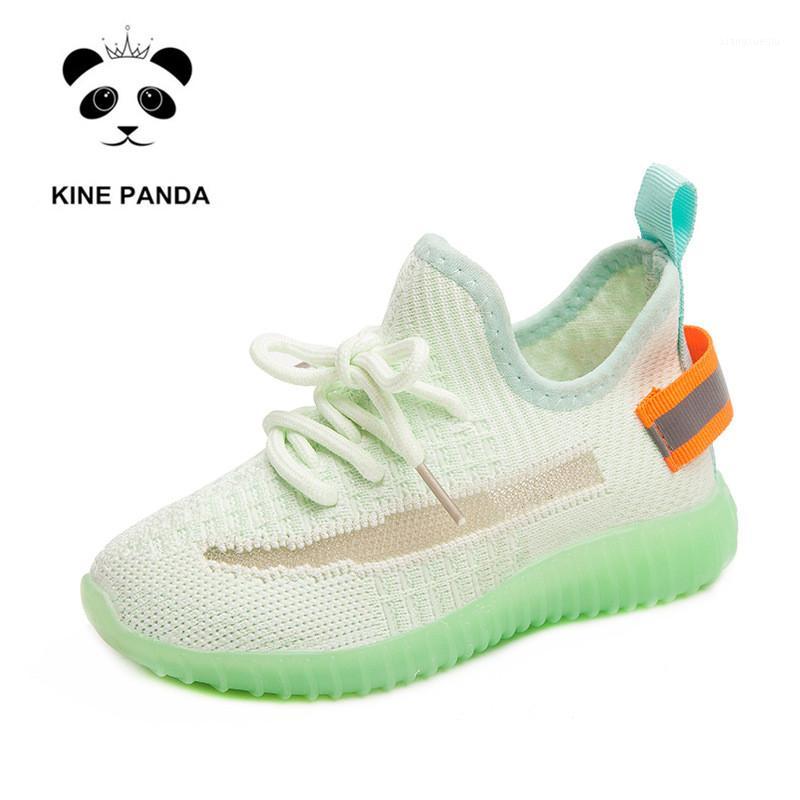 

KINE PANDA Night Luminous Kids Shoes Teen Boys Girls Light Children Casual Sneakers Sport Boy Girl Shoes 2 4 6 8 10 12 Years Old1, Gray