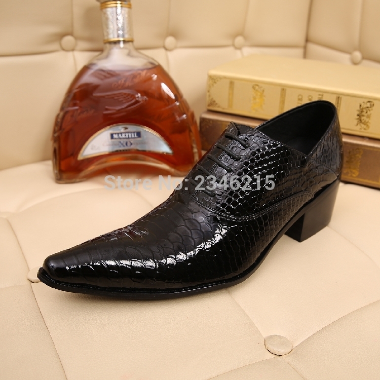 

2020 Alligator Chaussure for Men Mens Genuine Leather Shoes High Finger Heels Classic Shoe Marks Oxford Uewk, The picture
