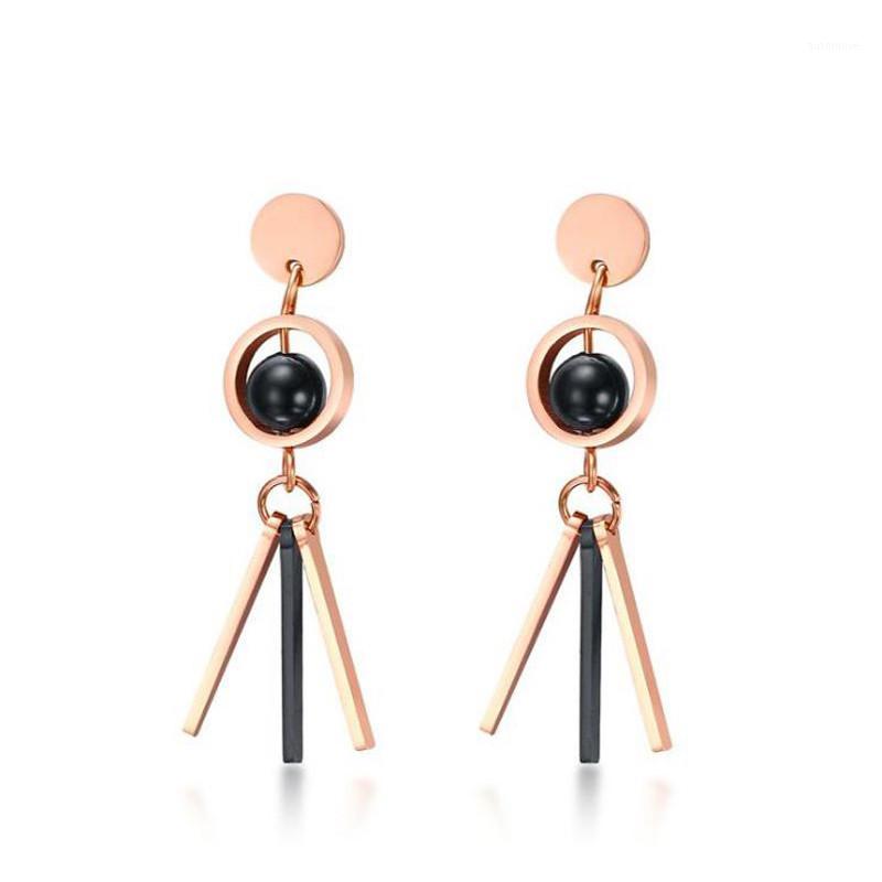 

Titanium steel Irregular Euramerican Circular geometric earrings for women fashion jewelry womens accessories gifts for women1