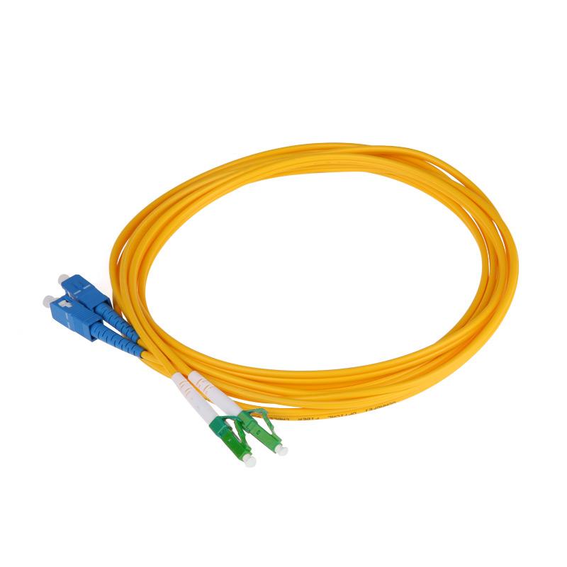 

Dual Double Core SC/UPC - LC/APC Fiber Optic patch cord sm dx single mode 1 3 5 10 20 100m meters Ftth Free Shipping