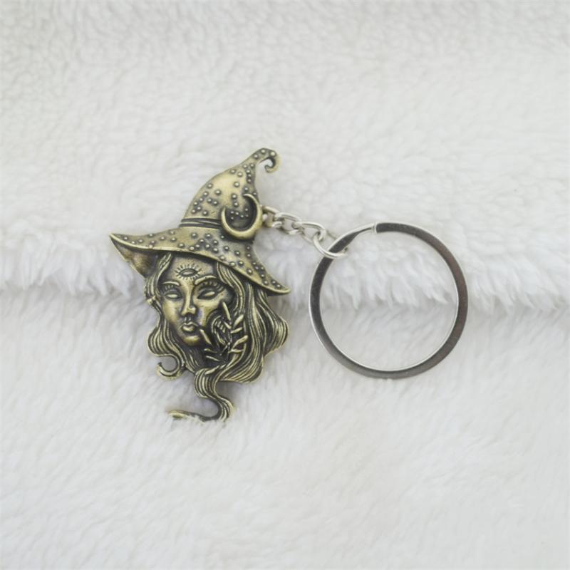 

Keychains 12pcs Supernatural Magic Moon Witch Keychain Women Witchcraft Jewelry Anniversary Gift