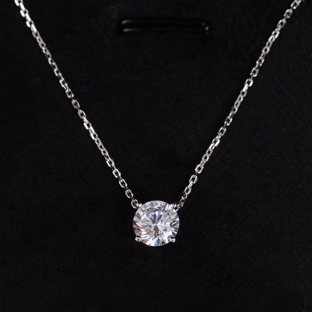 

Luxurious quality Have stamp pendant necklace with one diamond for women and girl friend wedding jewelry gift free shipping PS3544