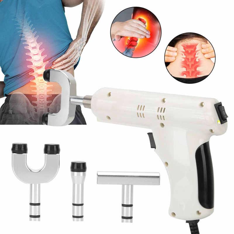 

Electric Cervical Spine Massager Back Neck Chiropractic Adjustment Corrector Relief Joint Pain Head Arms Relax Massage Tool