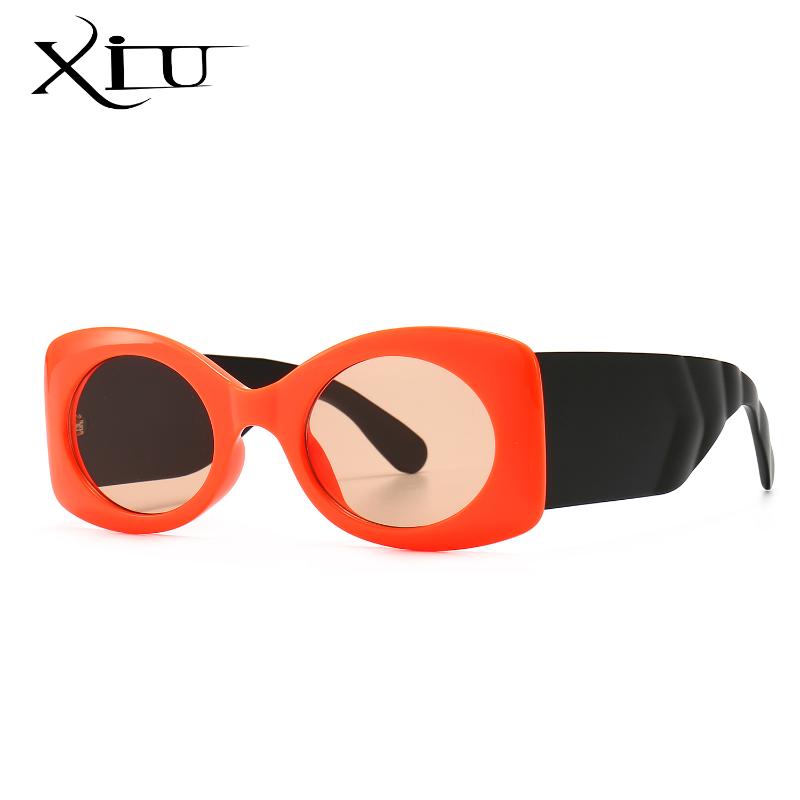 

Sunglasses XIU Brand Small Women Fashion Oval Sun Glasses Men Vintage Green Red Eyewear Ladies Traveling Style UV400