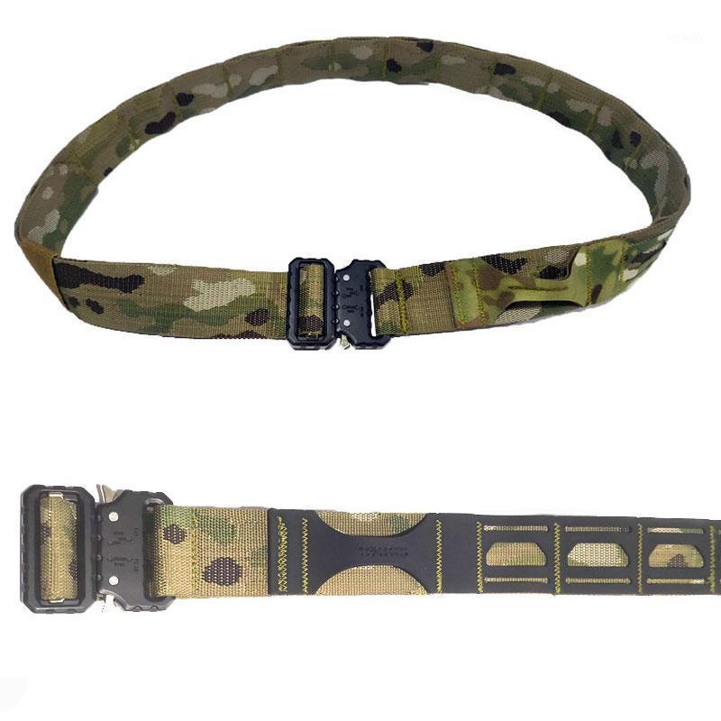 

Molle Belt Tactical Combat Battle Belt Multicam Army Heavy Duty Gear Hunting Shooter Double Layer Camo1, Mcbk