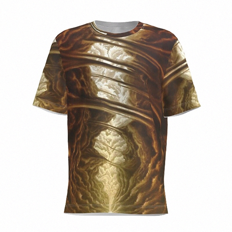 T-shirt Hommes 3D Imprimer Graphic Cou rond Daily Patchwork Tops à manches courtes à manches courtes Basic D0ne #
