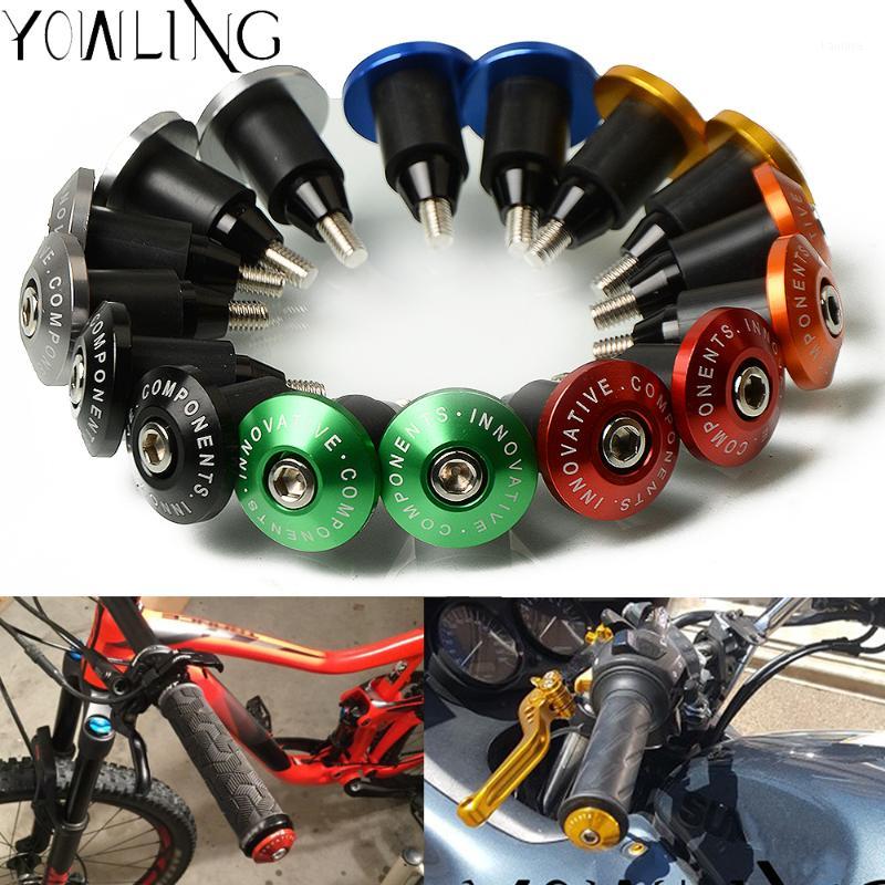 

Universal Motorcycle Bicycle Mountain dirt bike Aluminum Handlebar Grips Bar Ends Sliders CNC Handle Bars Grip Cap Plug Slider1
