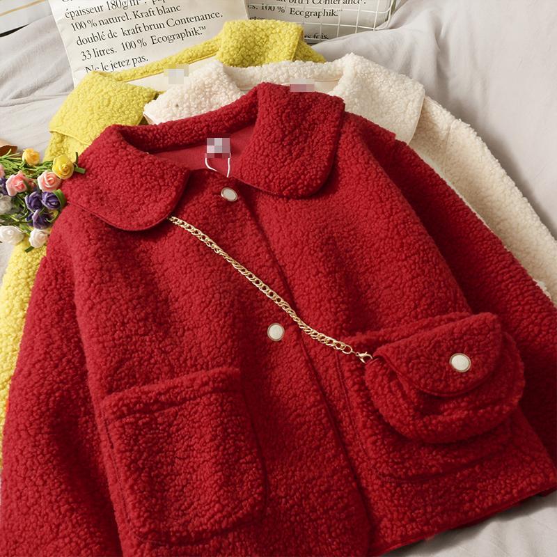 

2020 new fashion women's clothing Single Breasted woman jacket coat women, Red