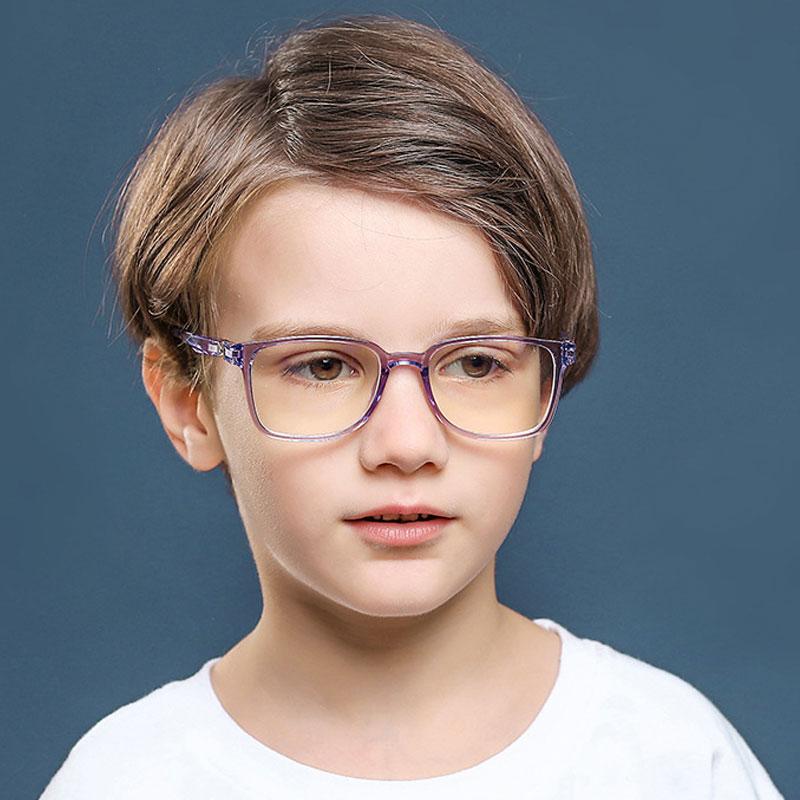 

2020 New Kids Anti-blue Light Glasses Rectangle TR90 Prescription Frame UV400 Cellphone Glasses Electronic Screen Eyewear
