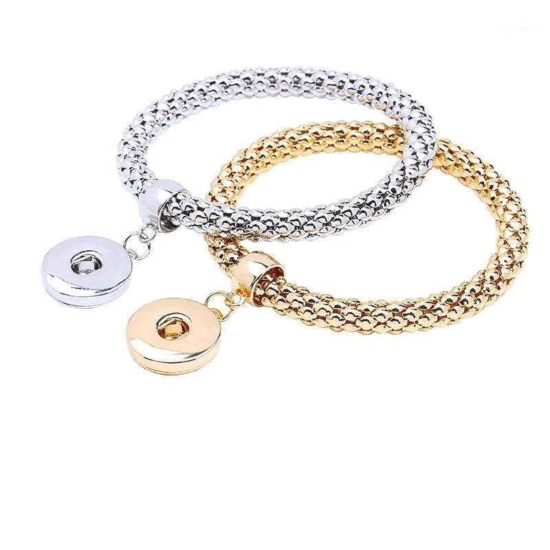 

5pcs New 18mm Snap Button Bracelets Alloy Charm Bracelet Fit Snap Jewelry Accessory1