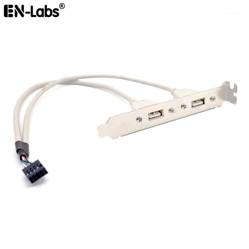 

2/4 Port USB Bracket Cable, Bracket Motherboard USB 2.0 9pin to 2 x Female Adapter,USB 3.0 20pin Header to 2 Port 3 Splitter1