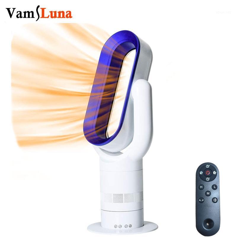 

Electric Fan Heater Leafless Heater Hot Cool Tower Fan with Remote Control Quiet Space Natural Wind Cooling Warmer1