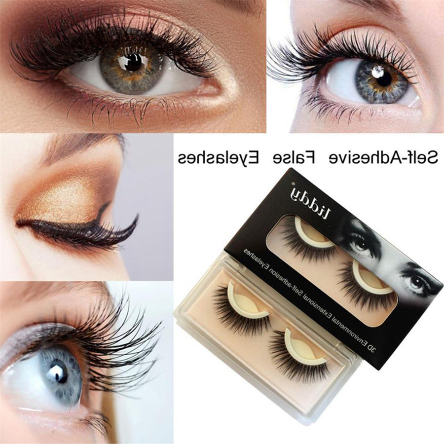 

Mink False Eyelashes Natural Long Thick Soft Self-Adhesive False Eyelashes Handmade False Eyelashes Extension Tool