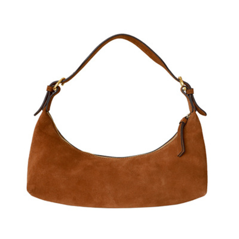 

Coated leather classic retro-armpit solid color shoulder bag one winter 2020 new arrival purse, Black