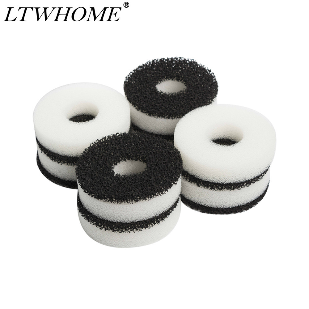

LTWHOME Compatiable Foam and Carbon Rings Fit for Biorb Filter Set / Service Kit C1115