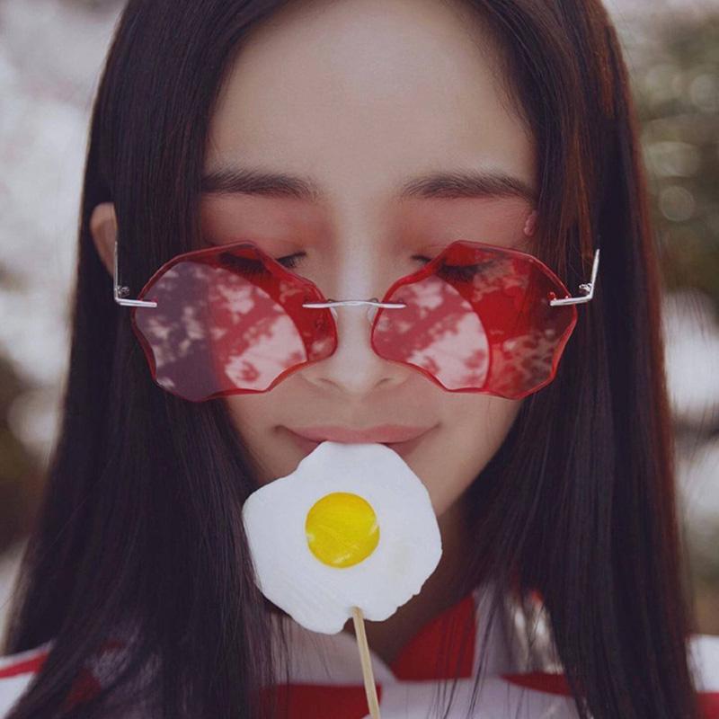 

LVVKEE New Fashion Brand design men women Clouds sunglasses Mirror Women LENS Colorful gradient oculos Gafas Blue sun glasses