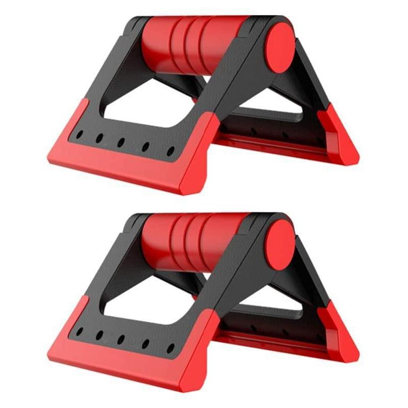 

2 Pcs Push-Up Bar-Foldable Push-Up Handle with Foam Pad and Non-Slip Sturdy Training Frame Handle for the Floor