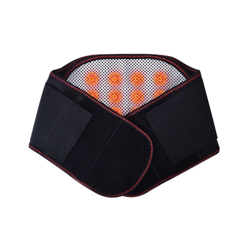

Self-heating Waist Support Belt Magnetic Thermal Lumbar Fixed Brace Warmer Protection Tool, White