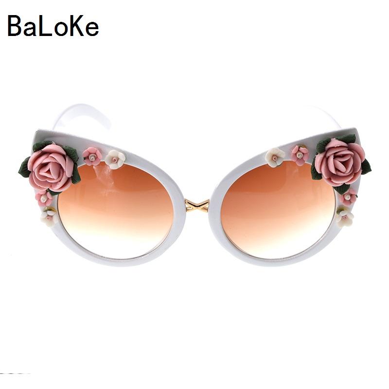 

Baroque Rhinestone Sunglasses Women Cat Eye Ladies Sun Glasses for Female Cool Fashion Design Oversize Shades
