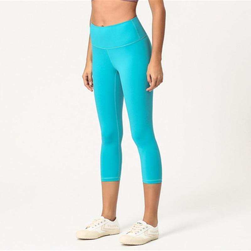 

2020 NEW Yoga Pants Women High Waist double-sided Sport Pants Female Running Training Fitness Gym Leggings trousers1, Black