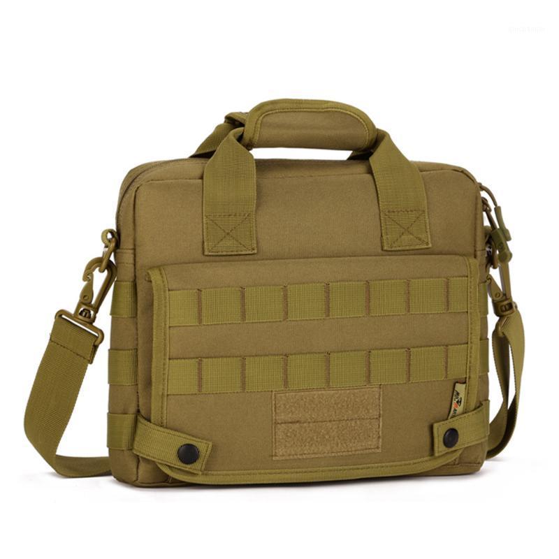

Outdoor Hunting Travel Men Women Waterproof Nylon Tactical Single Shoulder Handbag Bag Laptop Computer Cross Body Messenger Pack1, Black