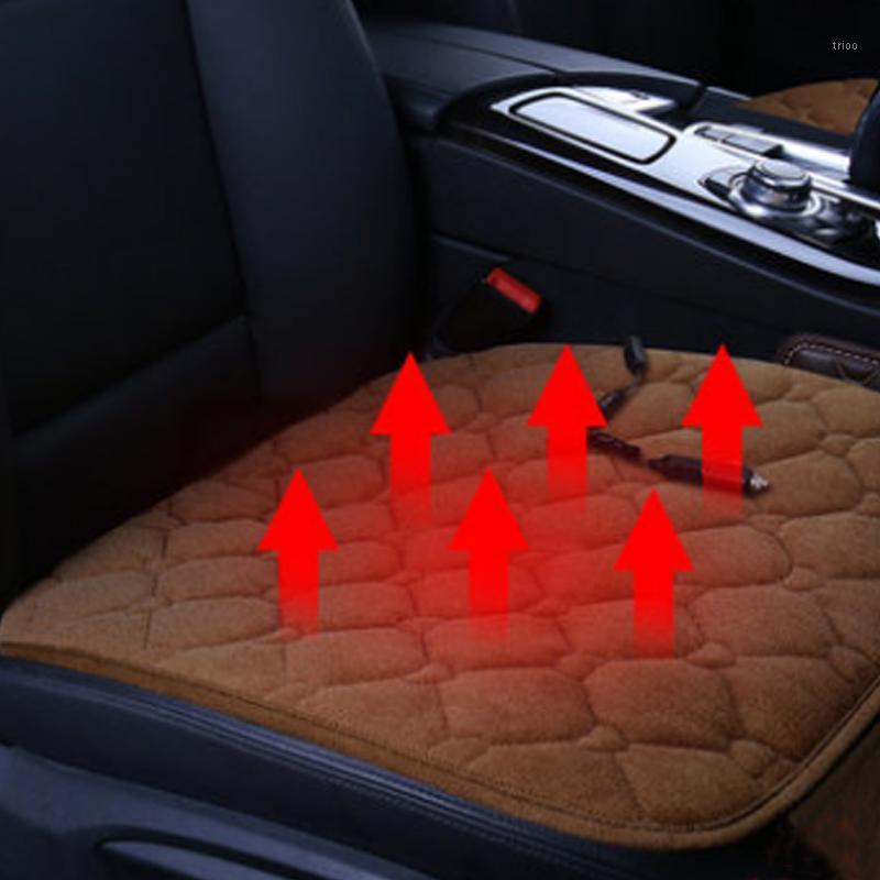 

Auto 12V Universal Car Seat Heater Electric Heat Heating Pad Cushion Cover SeatCarbon Fiber Car Mat Rug Warm in Winter Travel1
