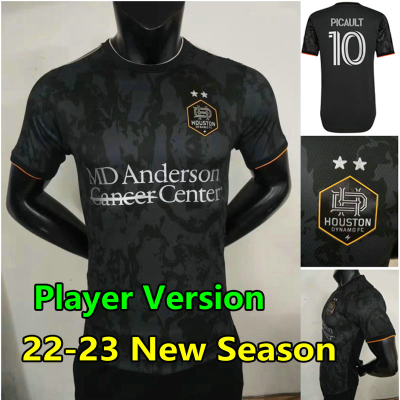 

22 23 Houston Dynamo FC Soccer Jersey Fans Player Version SEBAS BAIRD PICAULT HADEBE jerseys 2022 2023 Away Football Shirts PARKER VERA RODRIGUEZ maillots mykit, Fans 22-23 away