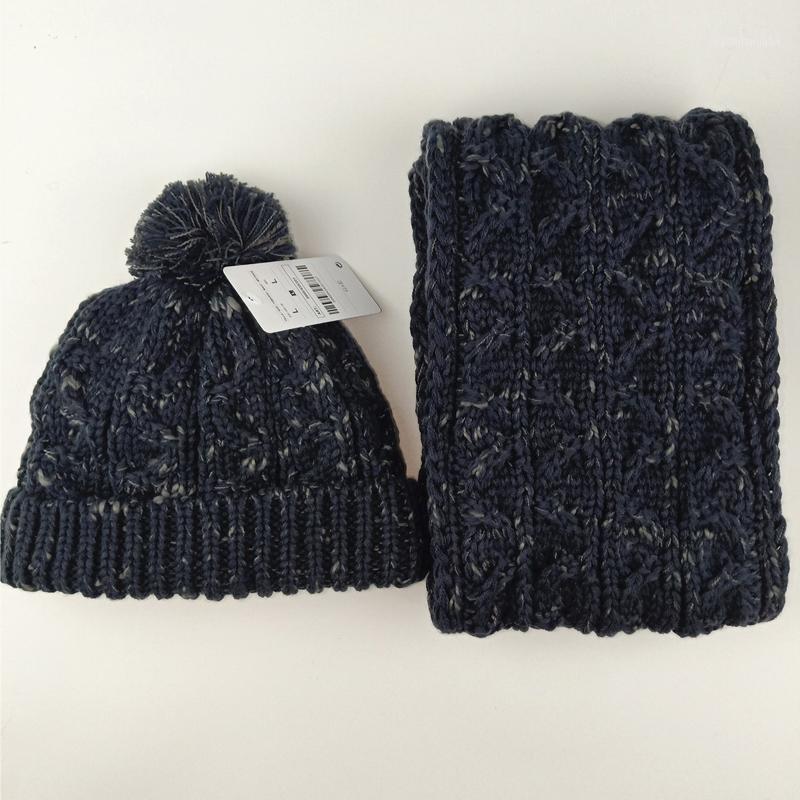 

Baby Winter Hat and Scarf Set Boys Pompom Beanie with Lining and Matching Scarf Set1, The same as photo