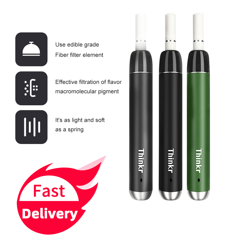 

Electronic Cigarettes Vape Pen 350 mAh Large Battery E-Cigarettes Replaceable 0 Tar E-cigarettes Puff Bar 3M Purifier Level Filtration