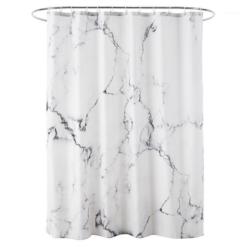 

180X180Cm 3D Fashion Marble Printed Shower Curtain Bathroom Fabric Shower Curtain Home Decoration Waterproof1