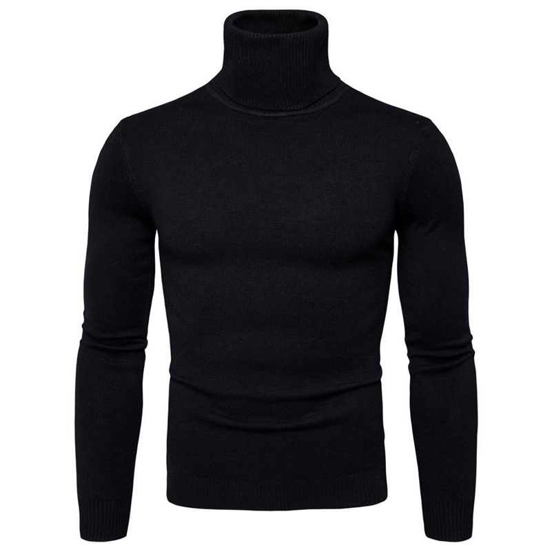 

Winter High Neck Thick Warm Sweater Men 201201, Beige